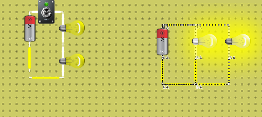 Series And Parallel Circuits Online Circuit Simulator Dcaclab 